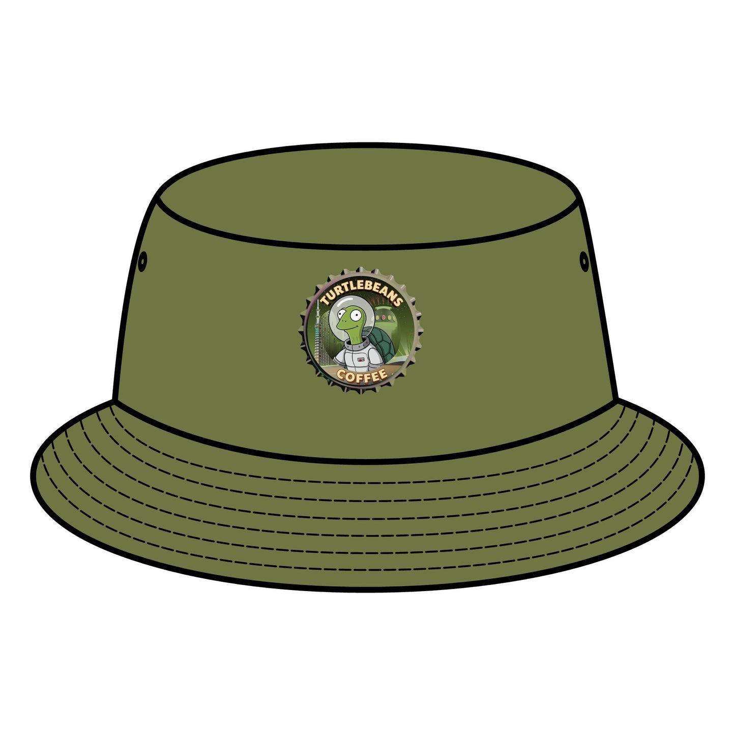 rep the turtle bucket hat