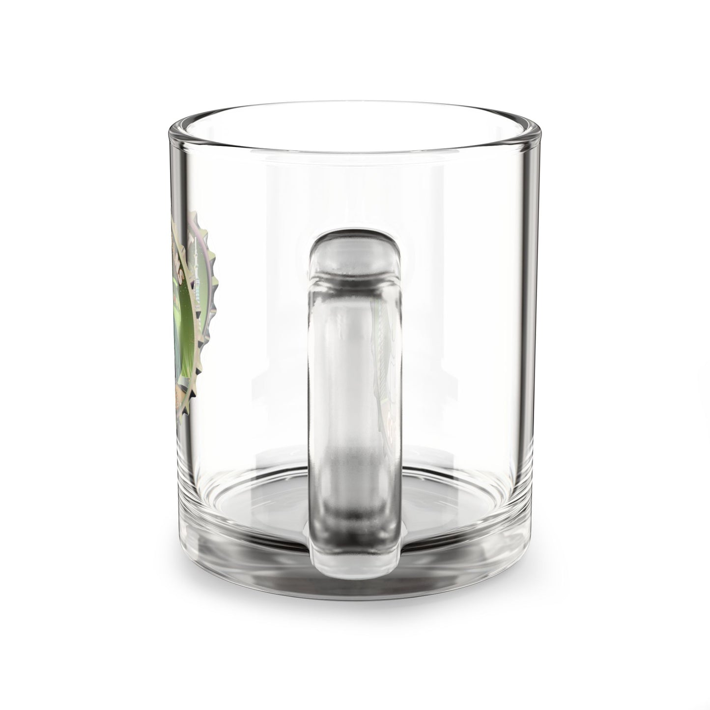 embrace the turtle brewsters mug, intentionally glass