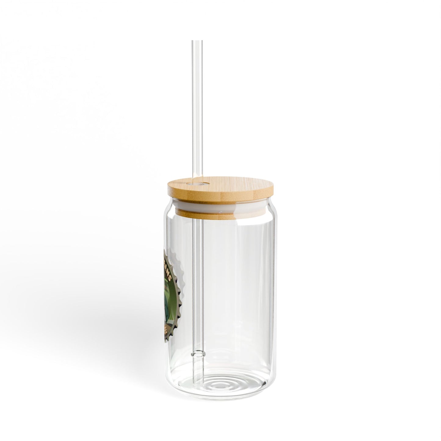 embrace the turtle brewsters coffee sipper glass