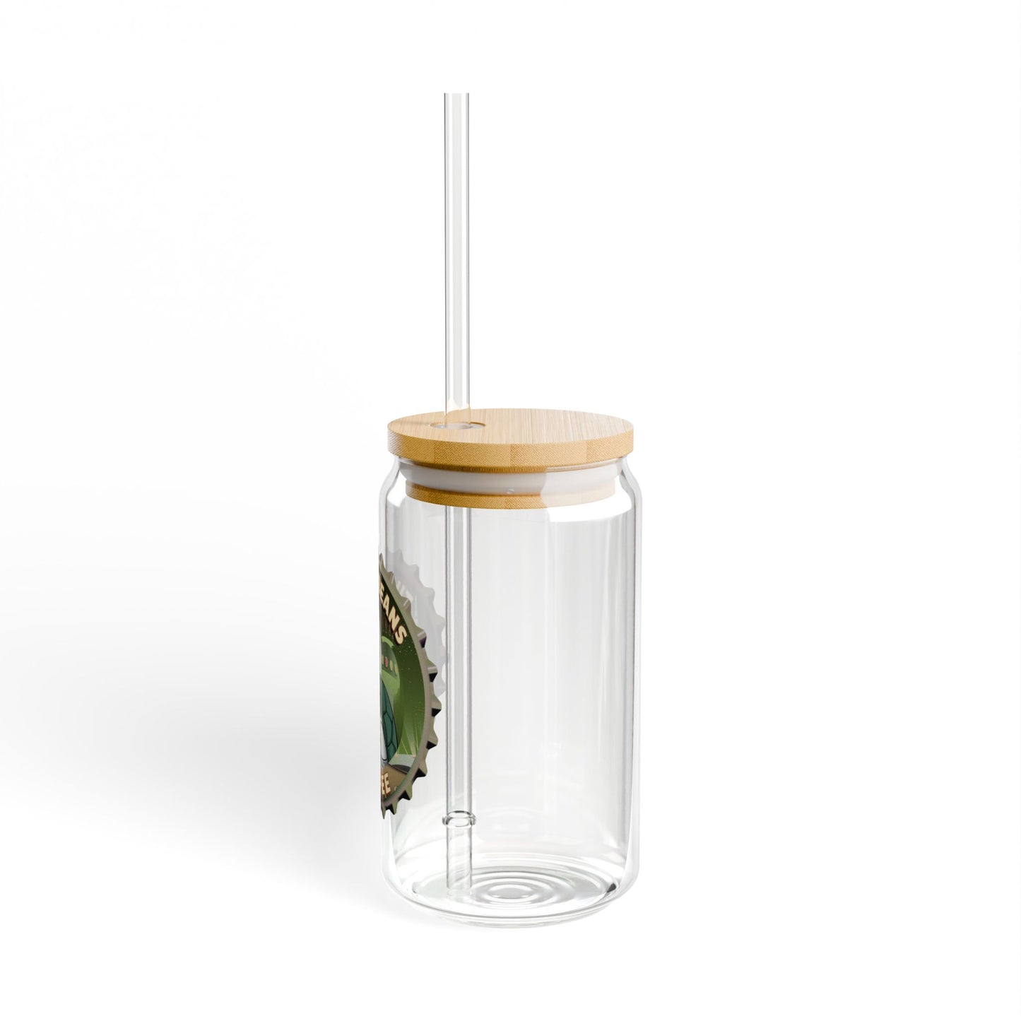 embrace the turtle brewsters coffee sipper glass