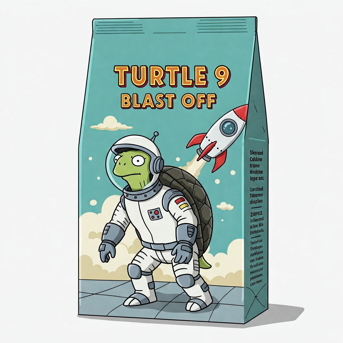 turtle 9 blast off