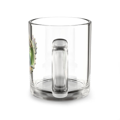 embrace the turtle brewsters mug, intentionally glass
