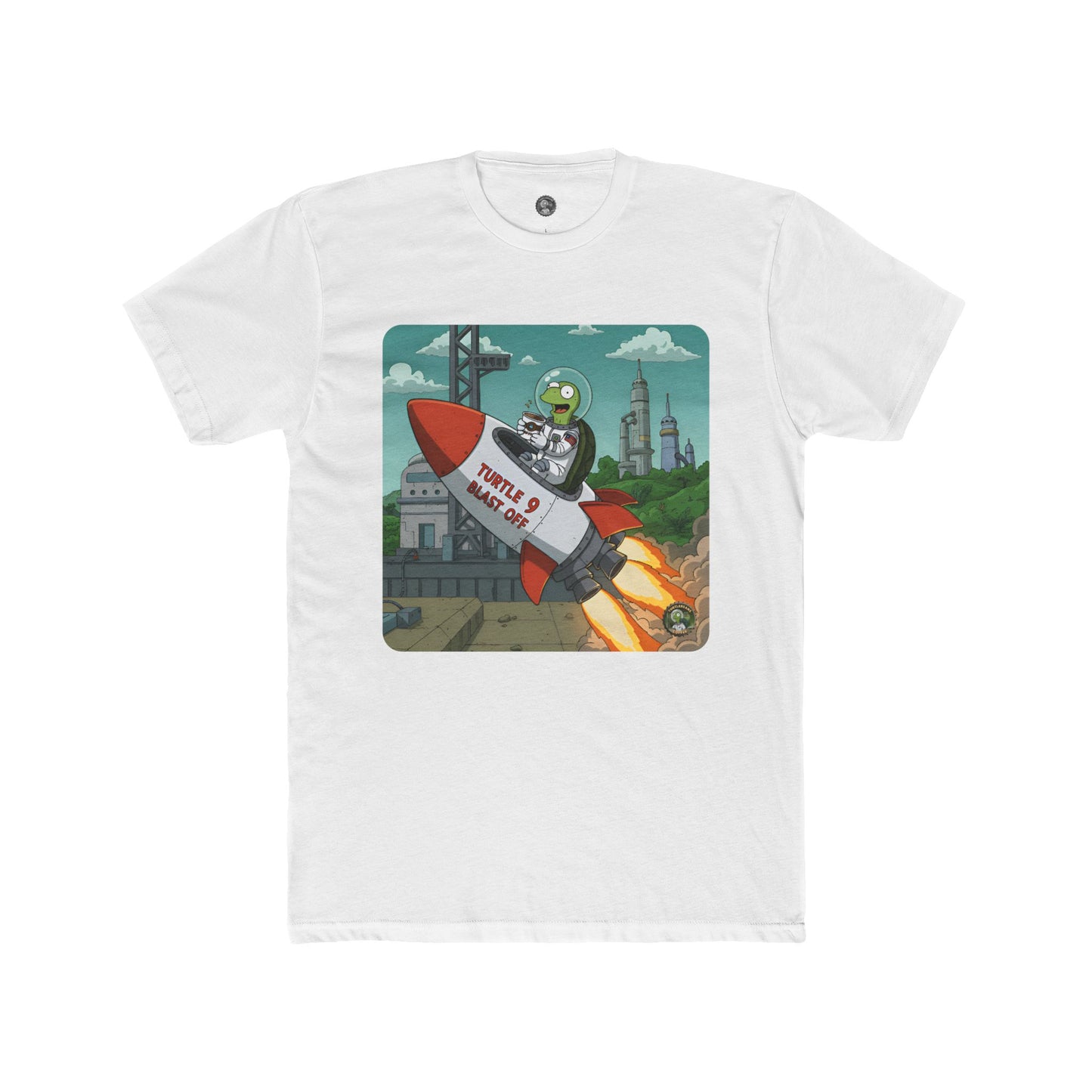 turtle 9 blast off tee
