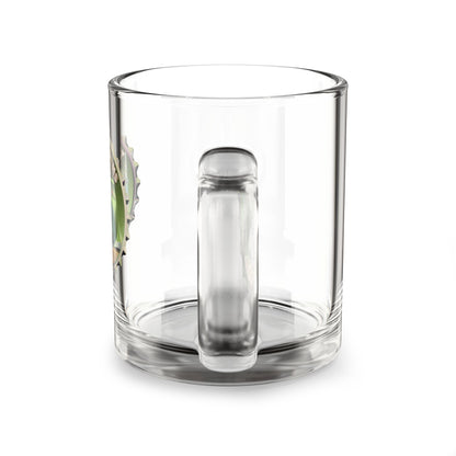 embrace the turtle brewsters mug, intentionally glass