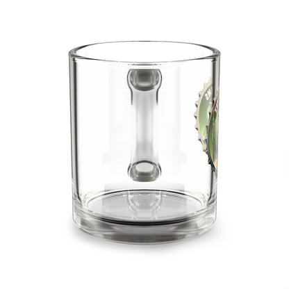 embrace the turtle brewsters mug, intentionally glass