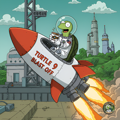 turtle 9 blast off