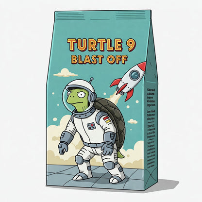 turtle 9 blast off
